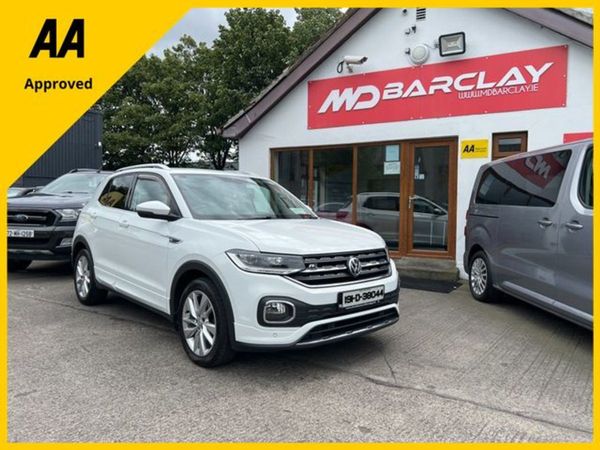 Volkswagen T-Cross Estate, Petrol, 2019, White