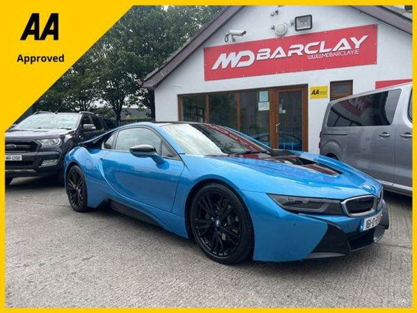 BMW i8 Coupe, Hybrid, 2016, Blue