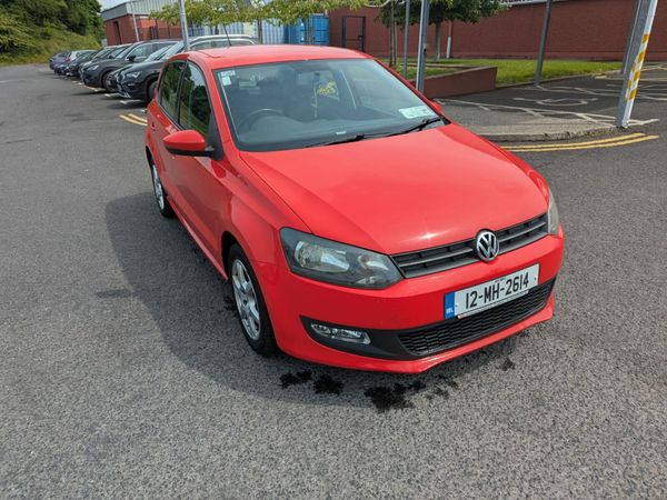 Volkswagen Polo Hatchback, Petrol, 2012, Red