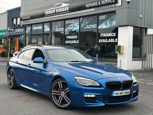 BMW 6-Series Coupe, Diesel, 2017, Blue