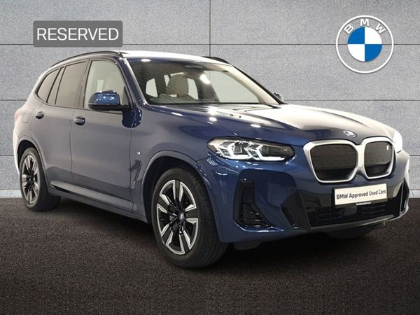 BMW iX3 SUV, Electric, 2024, Blue