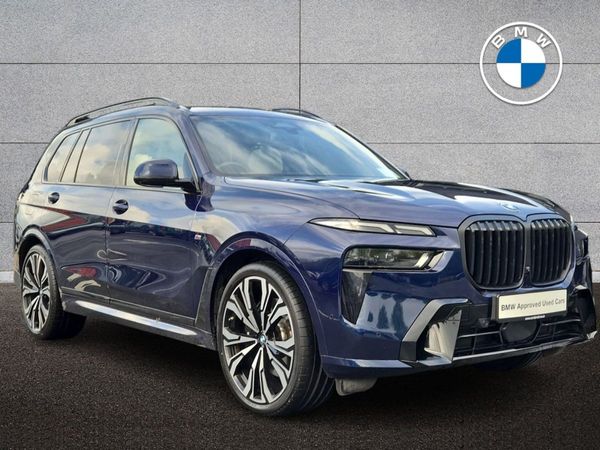 BMW X7 SUV, Diesel Hybrid, 2024, Blue