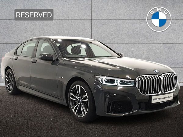 BMW 7-Series Saloon, Petrol Plug-in Hybrid, 2022, Grey