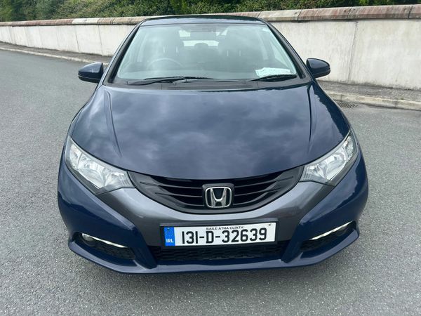 Honda Civic Hatchback, Diesel, 2013, Blue