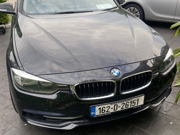 BMW 3-Series Saloon, Petrol, 2016, Black