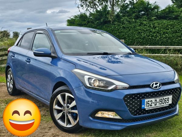 Hyundai i20 Hatchback, Petrol, 2015, Blue
