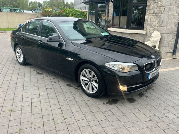 BMW 5-Series Saloon, Diesel, 2013, Black