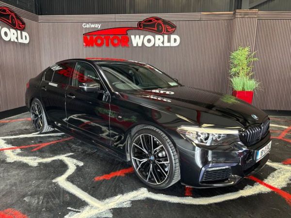 BMW 5-Series Saloon, Diesel, 2018, Black