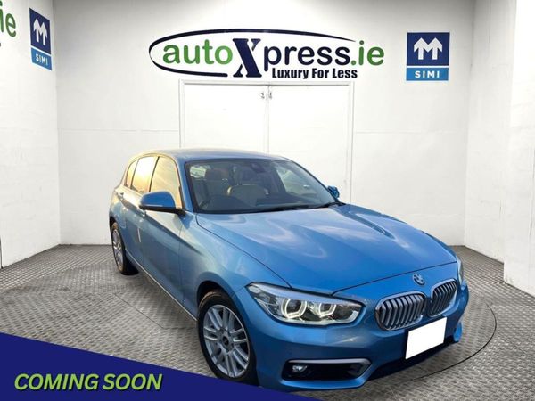 BMW 1-Series Hatchback, Diesel, 2019, Blue