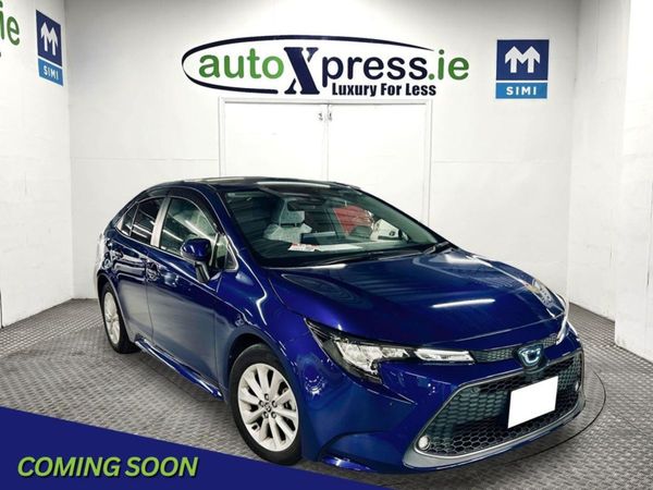Toyota Corolla Saloon, Hybrid, 2021, Blue