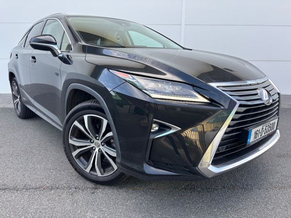 Lexus RX SUV, Petrol Hybrid, 2016, Black