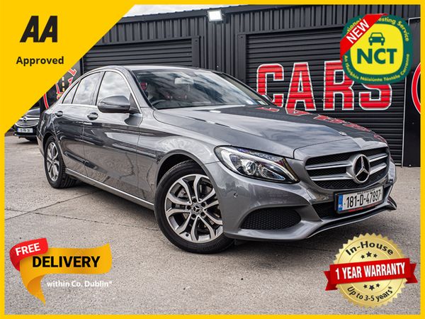 Mercedes-Benz C-Class Saloon, Diesel, 2018, Grey