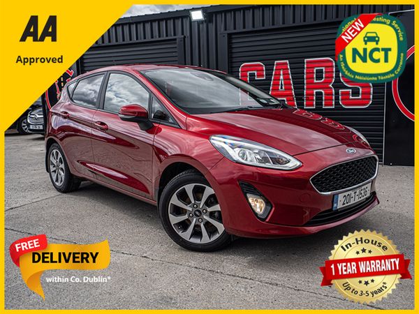 Ford Fiesta Hatchback, Petrol, 2020, Red