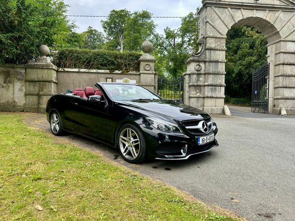 Mercedes-Benz E-Class Convertible, Diesel, 2016, Black
