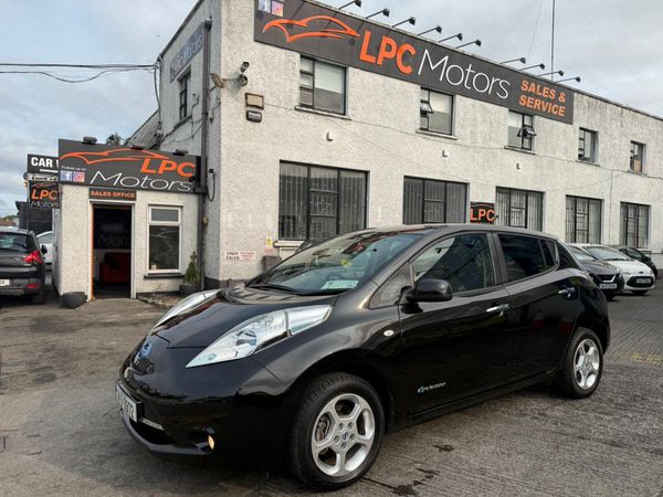 Nissan Leaf Hatchback, Electric, 2014, Black