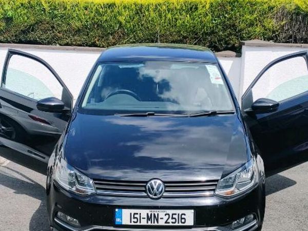 Volkswagen Polo Hatchback, Petrol, 2015, Black