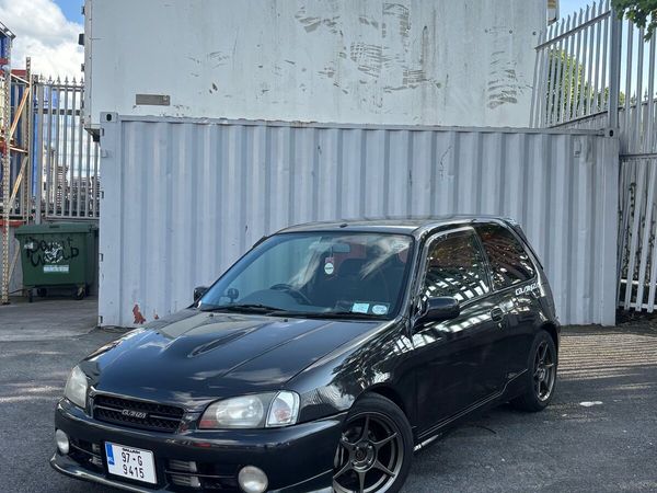 Toyota Starlet Hatchback, Petrol, 1997, Black