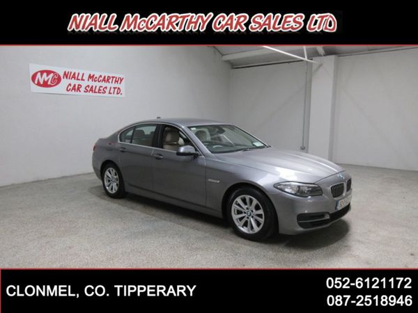 BMW 5-Series Saloon, Diesel, 2015, Grey