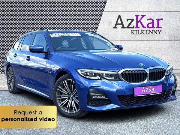 BMW 3-Series Estate, Petrol Plug-in Hybrid, 2021, Blue