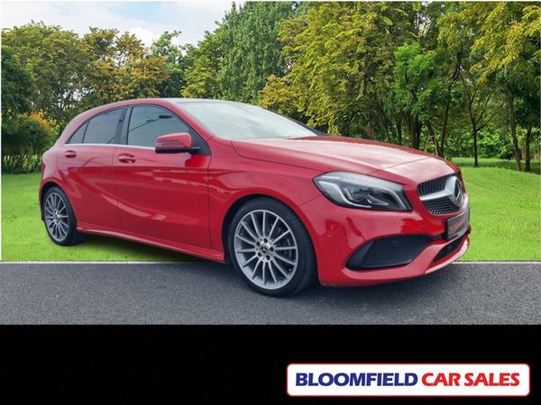 Mercedes-Benz A-Class Hatchback, Petrol, 2017, Red