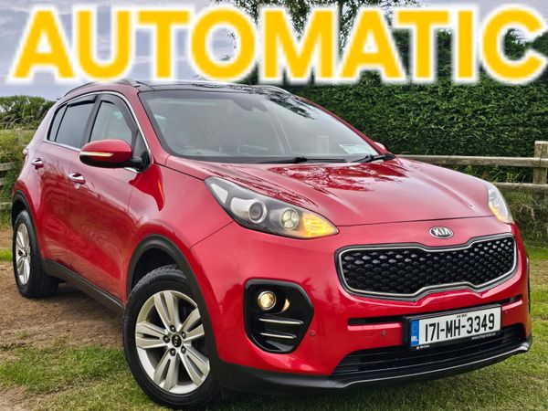 Kia Sportage SUV, Diesel, 2017, Red