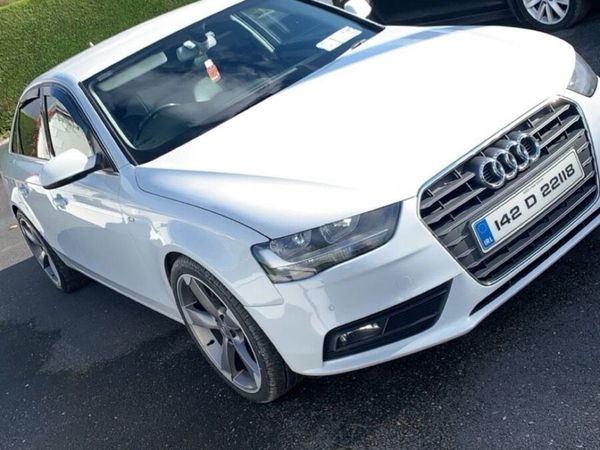 Audi A4 Saloon, Diesel, 2014, White