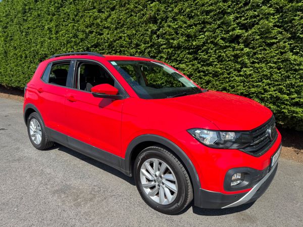 Volkswagen T-Cross SUV, Petrol, 2020, Red
