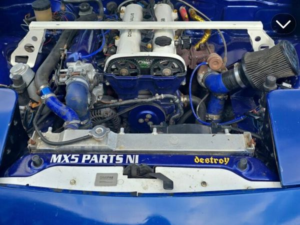 Mazda MX-5 Coupe, Petrol, 1995, Blue