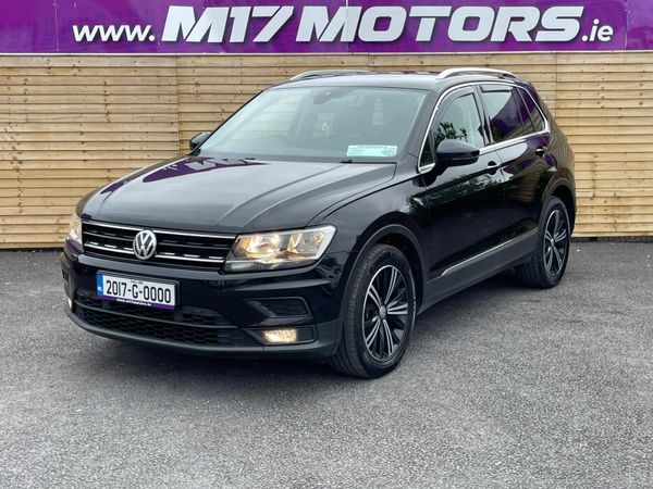 Volkswagen Tiguan SUV, Diesel, 2017, Black