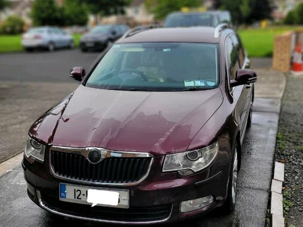 Skoda Superb Estate, Diesel, 2012, Red
