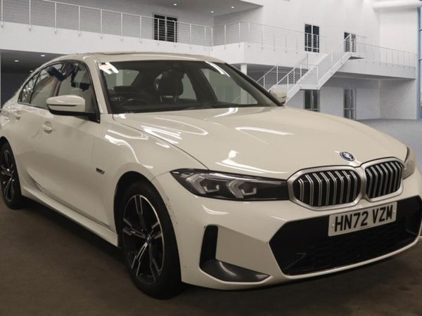 BMW 3-Series Saloon, Petrol Hybrid, 2023, White