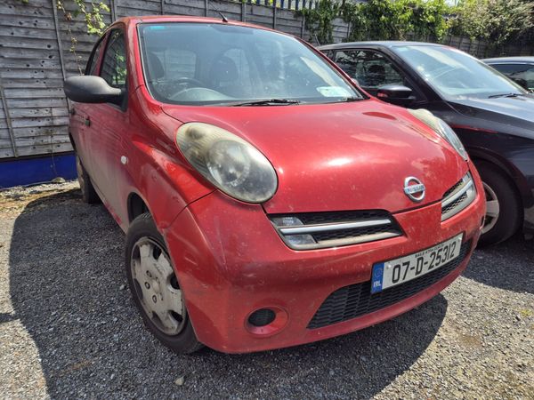 Nissan Micra Hatchback, Petrol, 2007, Red
