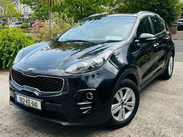 Kia Sportage SUV, Diesel, 2018, Black
