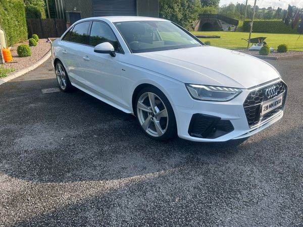 Audi A4 Saloon, Diesel, 2021, White