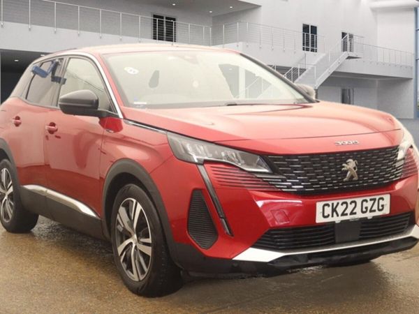 Peugeot 3008 SUV, Petrol Hybrid, 2022, Red