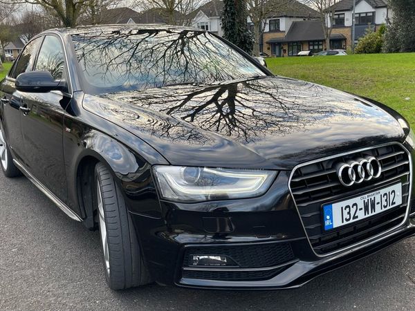 Audi A4 Saloon, Diesel, 2013, Black