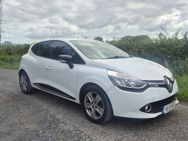 Renault Clio Hatchback, Petrol, 2016, White