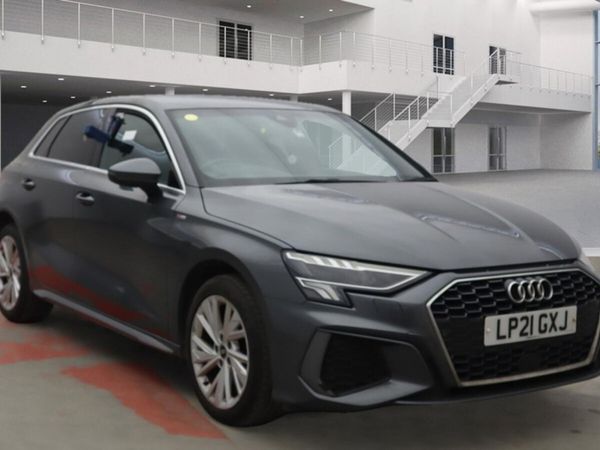 Audi A3 Hatchback, Petrol Hybrid, 2021, Grey
