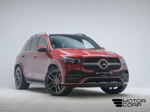 Mercedes-Benz GLE SUV, Hybrid, 2021, Red