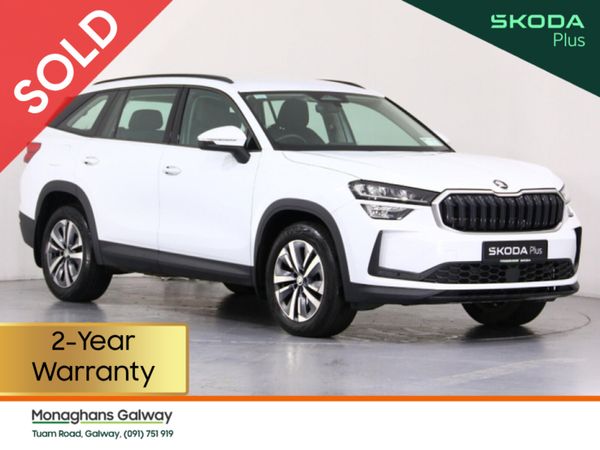 Skoda Kodiaq Estate, Diesel, 2024, White