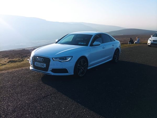 Audi A6 Saloon, Diesel, 2014, White