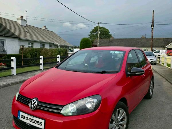 Volkswagen Golf Hatchback, Diesel, 2009, Red