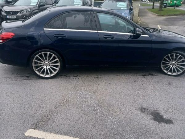 Mercedes-Benz C-Class Saloon, Diesel, 2018, Blue