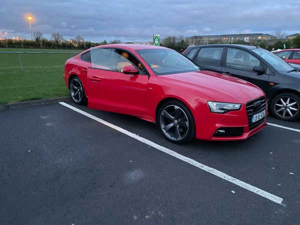 Audi A5 Hatchback, Diesel, 2013, Red
