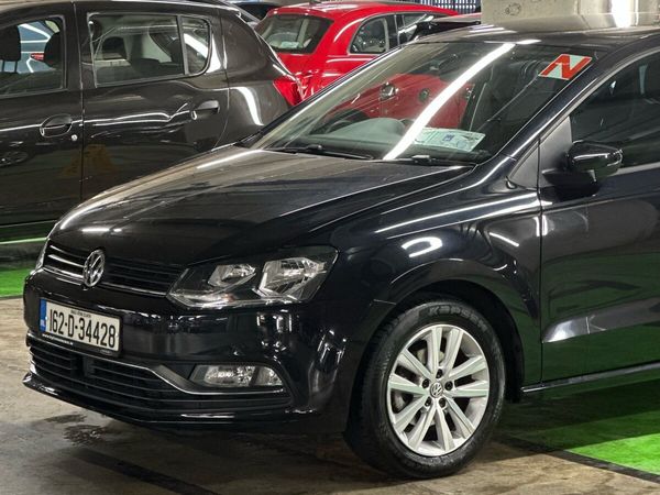 Volkswagen Polo Hatchback, Petrol, 2016, Black