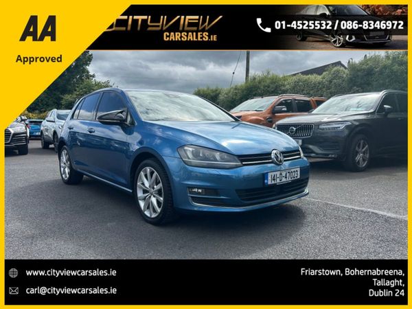 Volkswagen Golf Hatchback, Petrol, 2014, Blue