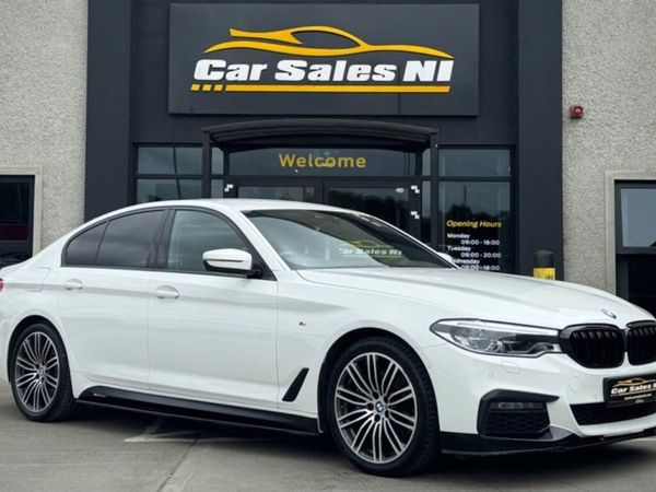 BMW 5-Series Saloon, Diesel, 2019, White