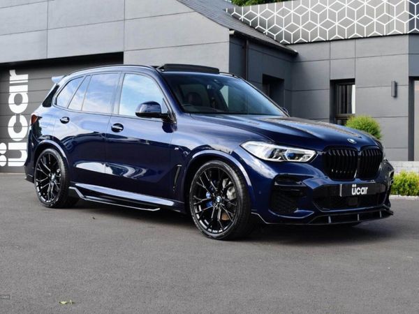 BMW X5 , Diesel Hybrid, 2022, Blue