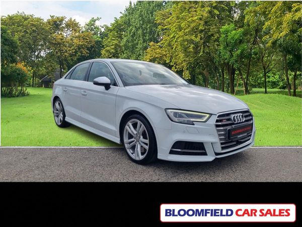Audi S3 Saloon, Petrol, 2018, White