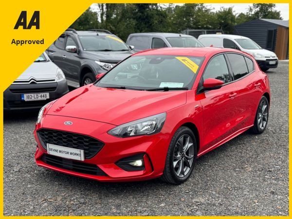 Ford Focus Hatchback, Diesel, 2019, Red